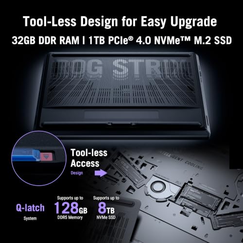Image of ASUS ROG Strix Scar 18 (2026),Intel Core Ultra 9 (Series 2),RTX 5080-16GB,32GB RAM (Upgradeable),1TB SSD,4K FHD+,18 inch(45 cm),Win 11,M365 Basic(1Y),Office 24,Black,3.7 Kg,G835LWG-TQ363WS,Gaming Laptop