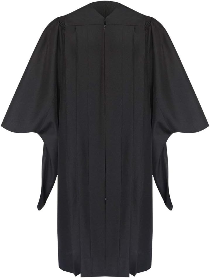 uxe Master’s Degree Matte Graduation Gown – Deluxe Fluted Fabric