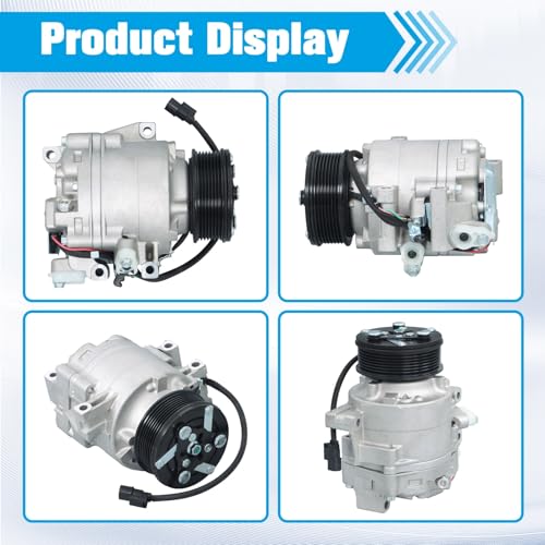 AC Compressor with Clutch Replacement for Civic 1.8L 2006 2007 2008 2009 2010 2011 CO 4918AC by LABLT - Used condition - Image 3