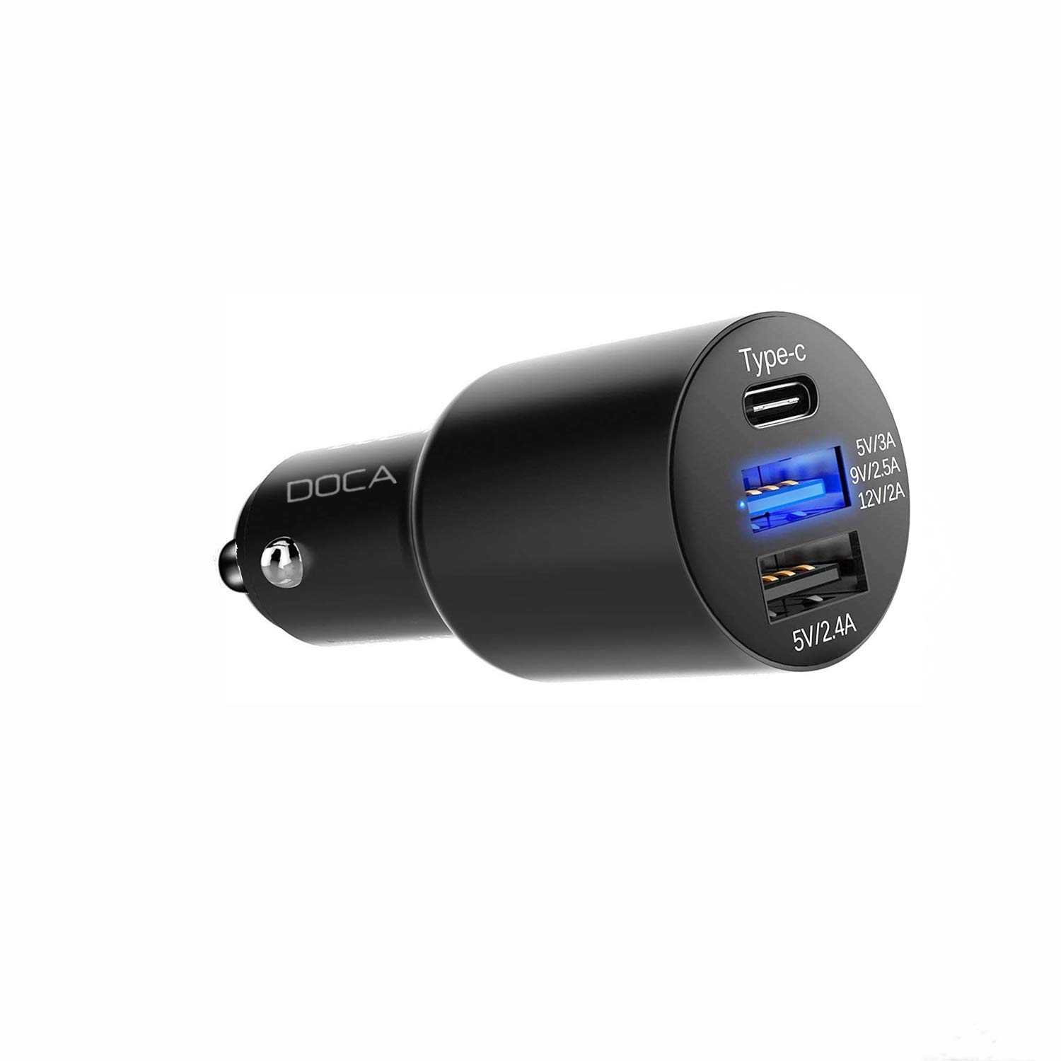 Car charger, 4.8A Mini Dual USB Car Charger Adapter for iPhone 7 7plus, 6 6s, 6s Plus, SE 5s, Samsung Galaxy S7, S6, S6 Edge, S6 Active, Note 5 4 3, Nexus 7 6 5, Nokia, HTC and More