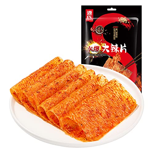 Latiao Spicy Strip 11 Bags Net Weight 368G Spicy Bean And Flour Product Combination Gift Pack Chinese Special Snack Food 源氏11袋辣条净重368G豆制品面制品组合大礼包休闲零食 #TOP2