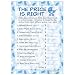 DISTINCTIVS Blue Boy Baby Shower Game - The Price is Right (Set of 20)