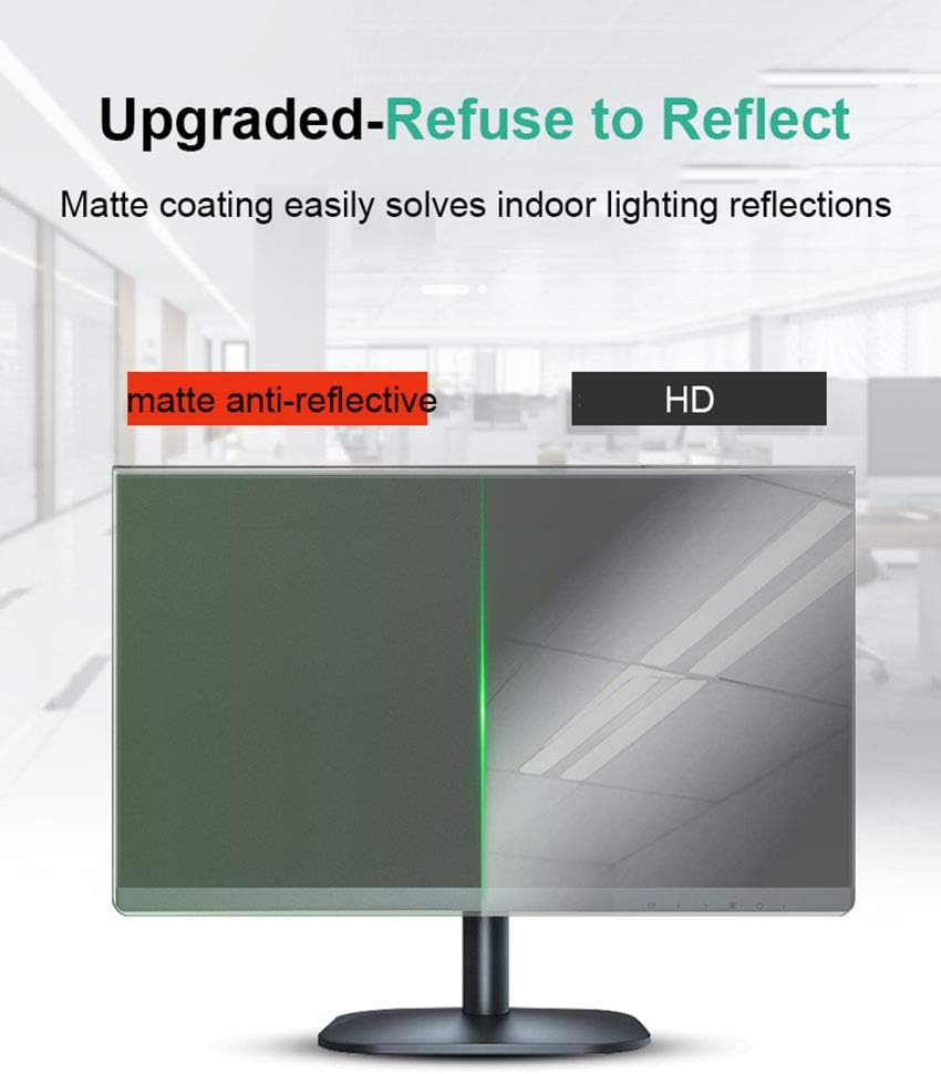 Laptop Screen Protector - Anti Glare & Blue Light Blocking Filter, Light Green Hard Filter to Anti Blue Light and Relieve Eye Fatigue