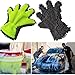 Produktbild Gaddrt Handschuhe waschen Reinigung Hochwertige Poliertücher Autowaschhandschuhe Chenille-Reinigungshandschuhe 24.5x 28CM