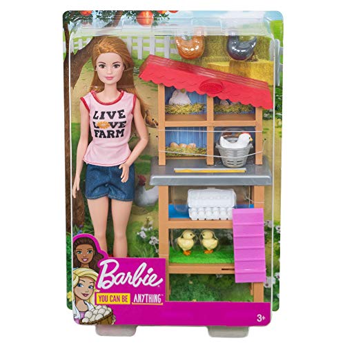 Barbie Hühnerzüchterin-Puppe und Spielset – Bild 8