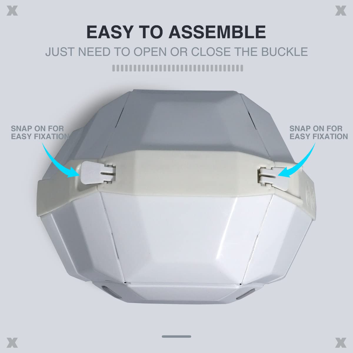 Casco de seguridad plegable para exteriores, casco plegable de construcción perfecta, gorra de seguridad, talla única para oficinas, terremotos, instalaciones públicas de desastres (blanco)