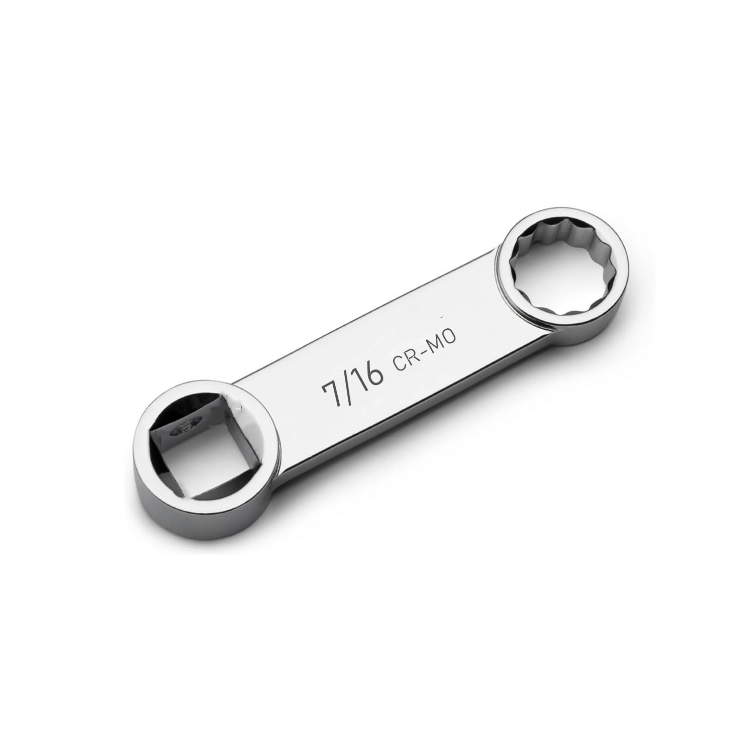FLZOSPER 7/16-Inch 12 Point Box End Torque Adapter Extension 3/8’’ Drive Durable Torque Wrench Adapter for Torquing in Hard to Reach Places
