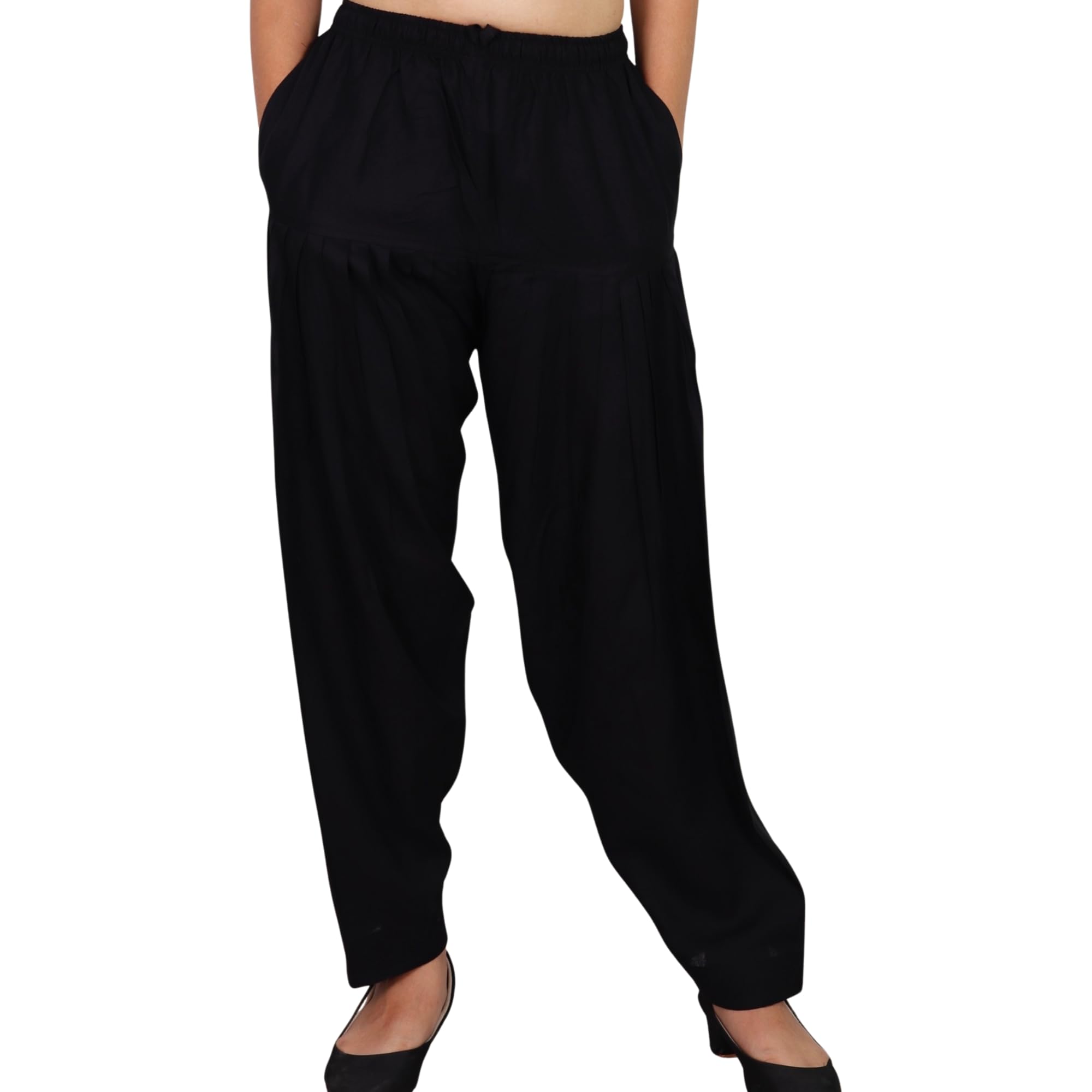kasani Solid Plus Size Salwar for Women Semi Patiala with Two Side Pockets-(3XL, 4XL, 5XL, 6XL, 7XL, 8XL, 9XL, 10XL)-picture-43
