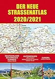  Straßenatlas 2020/2021 für Deutschland und Europa: Deutschland - Österreich - Schweiz