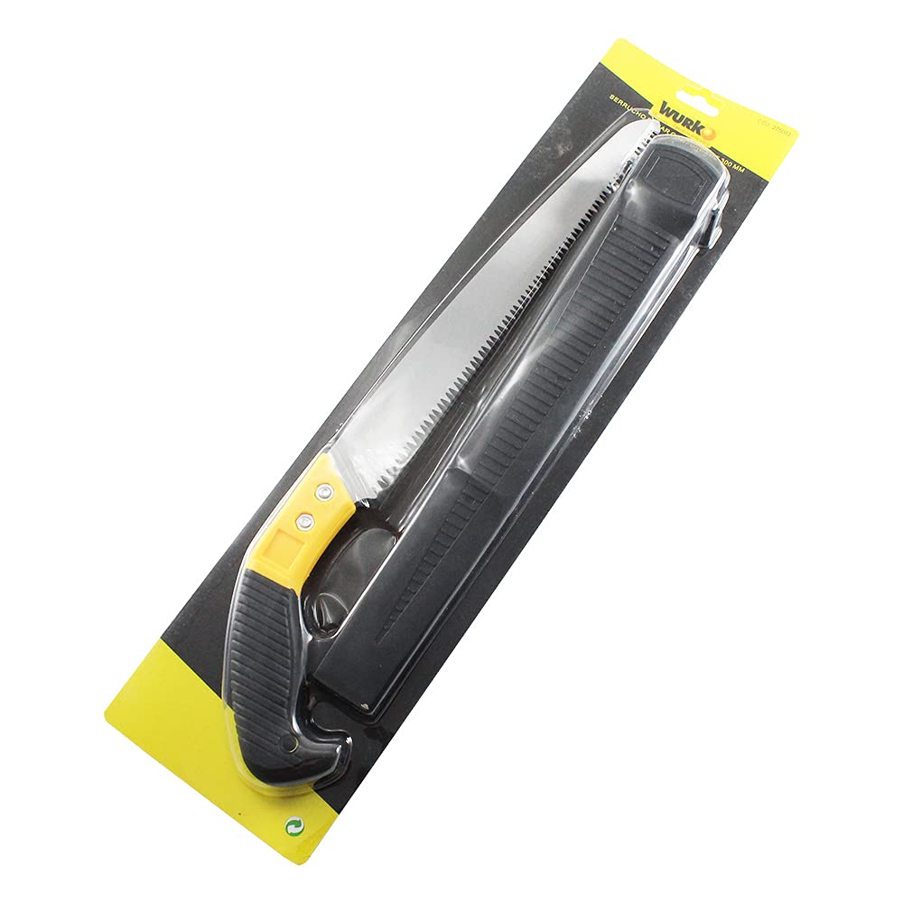 Wurko - Serrucho Podar Diente Americano Con Funda 300 mm