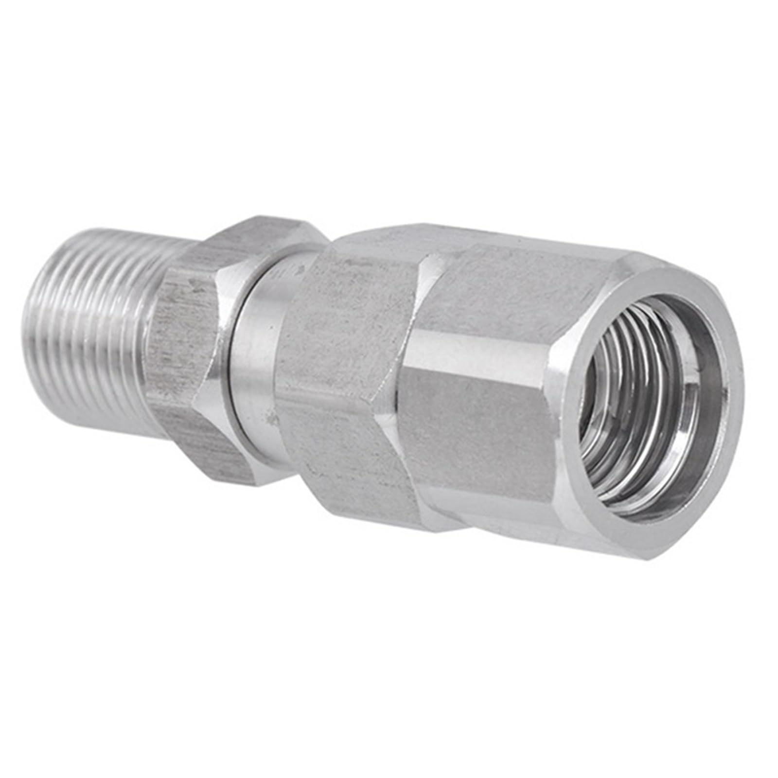 Raccord pivotant anti-torsion 3/8 NPT haute précision pour nettoyeur haute pression