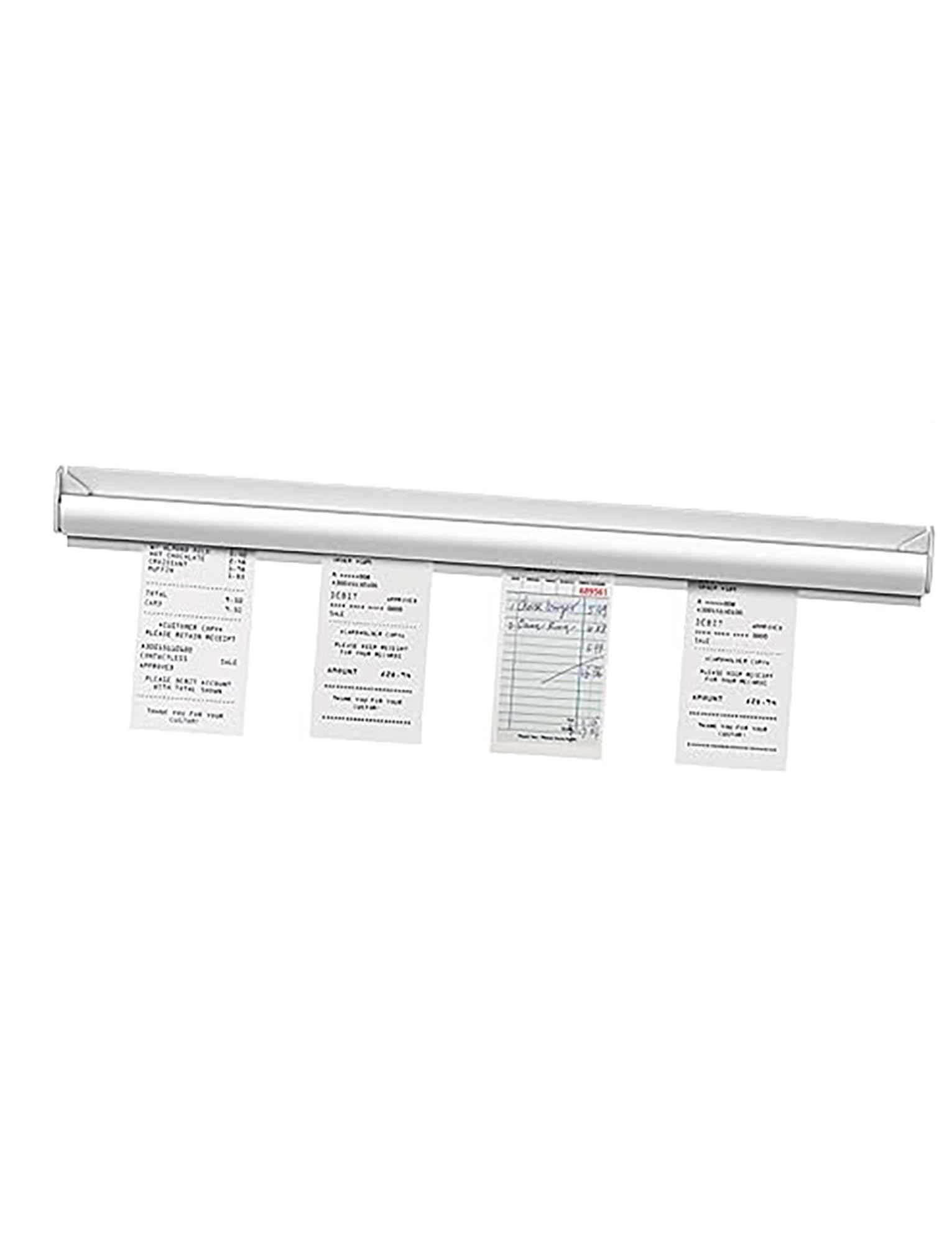 Uchwyt na bilety Tab Grabber, Uchwyt na paragon restauracyjny do montażu ścianie, bez wiercenia, różne rozmiary(100cm)