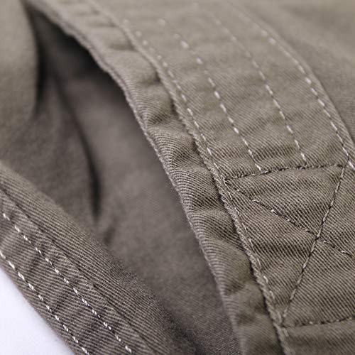 Ochenta Cargo Shorts For Men With Zipper Pockets, Summer Mens Shorts Casual Military Outdoor Work (No Belt) Grey 38 #TOP2