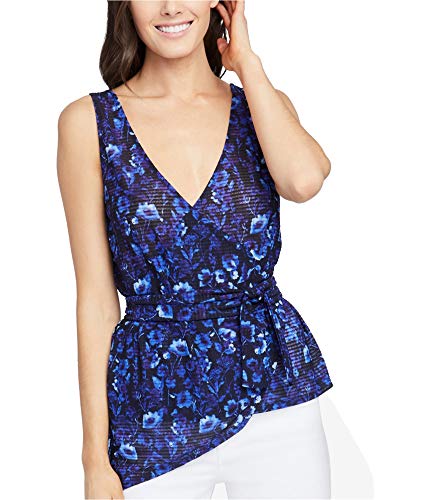 Haut cache-cœur Rachel Rachel Roy bleu marine XL pour look été élégant