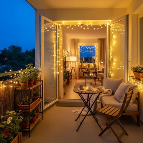 Miniatura 3 de Guirnalda De Luces Navideñas Para Árbol De Navidad 35m 300 Led - Impermeable Ip44 Para Exterior E Interior - Control Remoto Con 8 Modos Y Temporizador, Decoración Ideal Para Jardín Fachada Y Ventana
