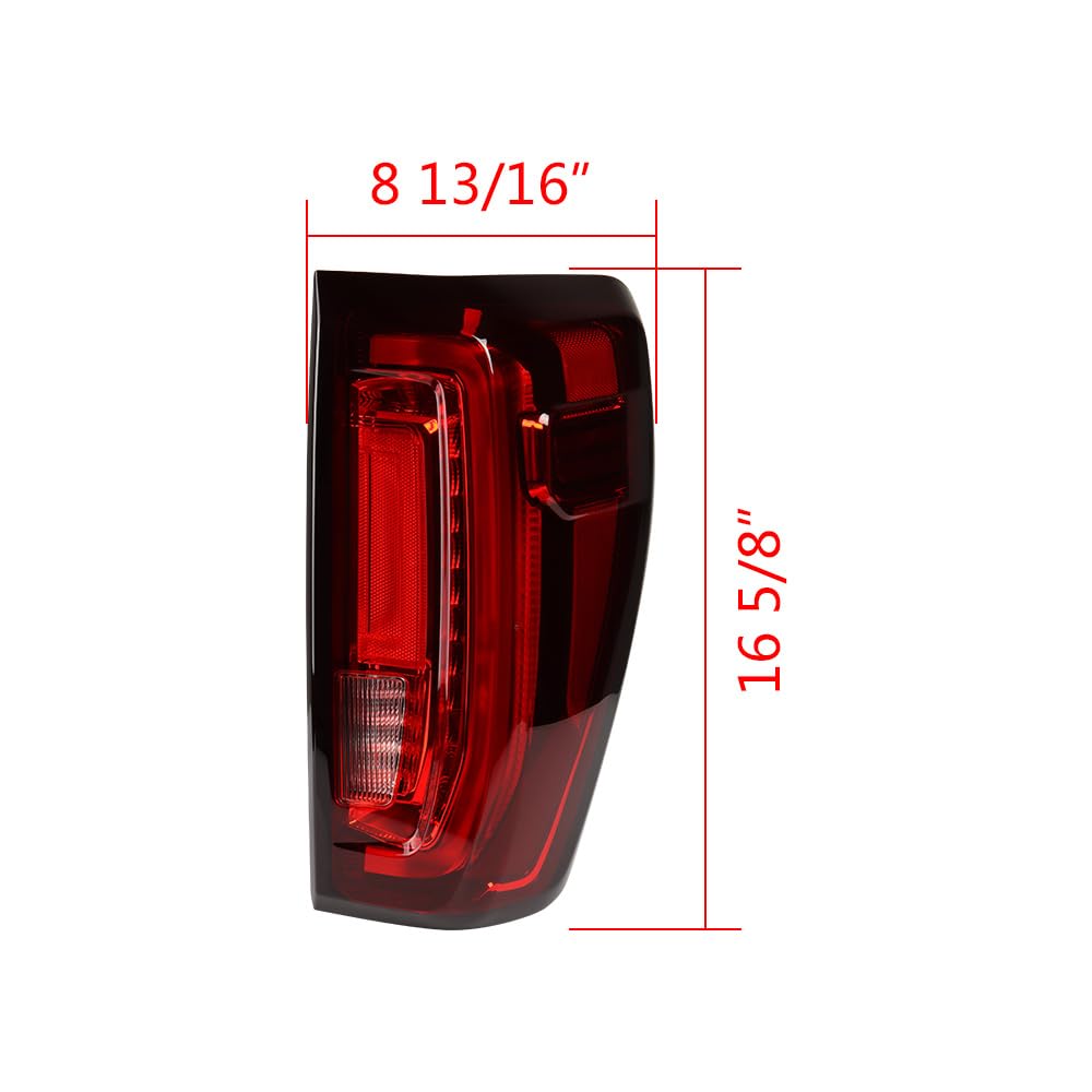 Amazon.com: Astra Depot Right Reverse Side Marker Red Turn