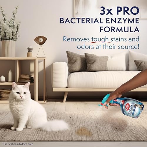 Simple Solution Köpekler için Extreme 3 Kat Etkili Leke ve Koku Giderici Ev ve Araç Halı Döşeme Kumaş İçin Ağır Leke ve Koku Kontrolü 945 ml - Görsel 7