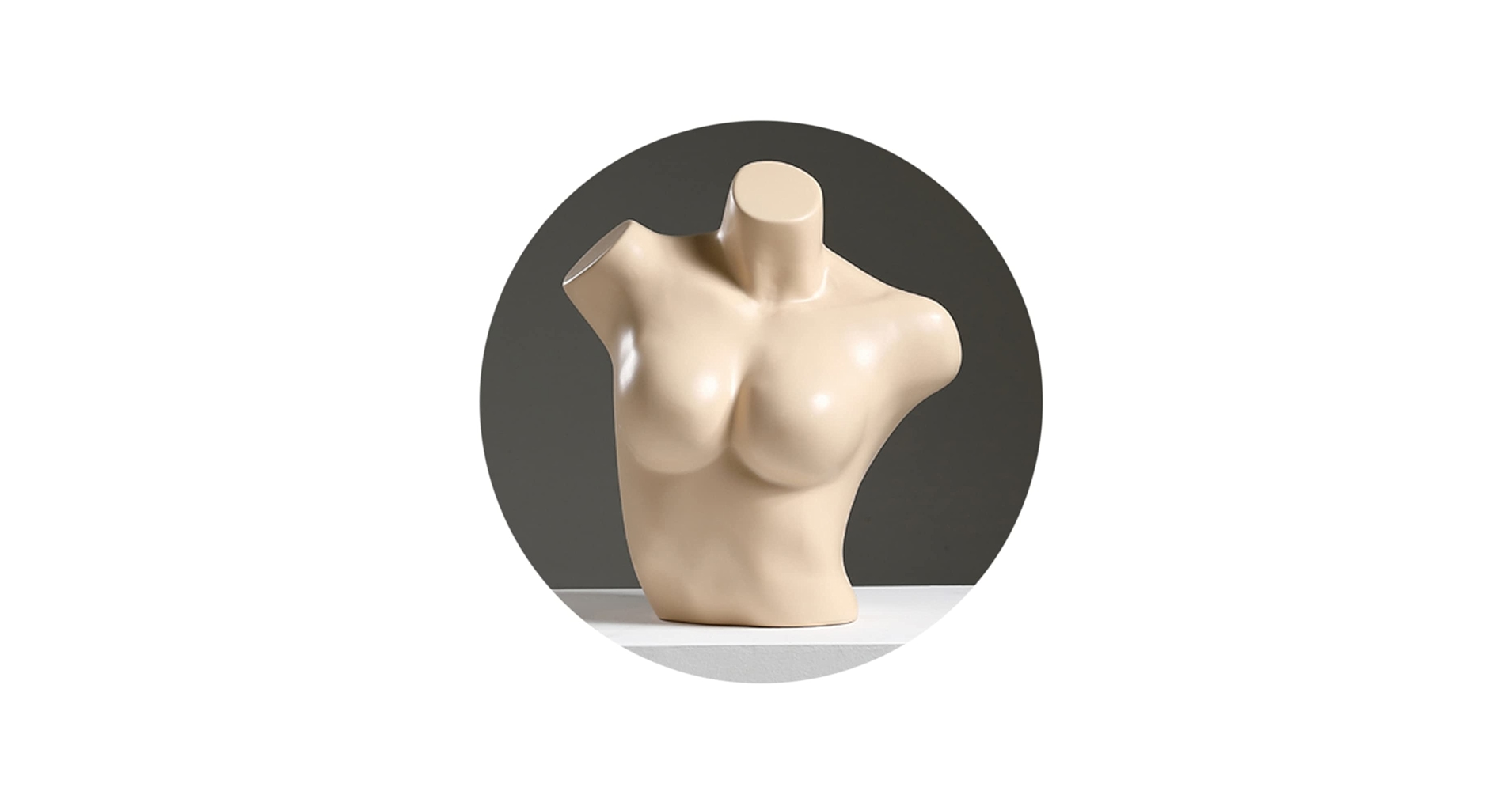 Amazon.co.jp: 女性マネキン トルソーボディ 下着モデル小道具