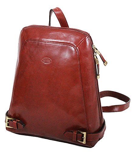 Sac à Dos Katana en Cuir de Vachette Collet K 82358 Taille unique Marron