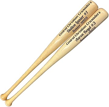 Custom Engraved Baseball Bat