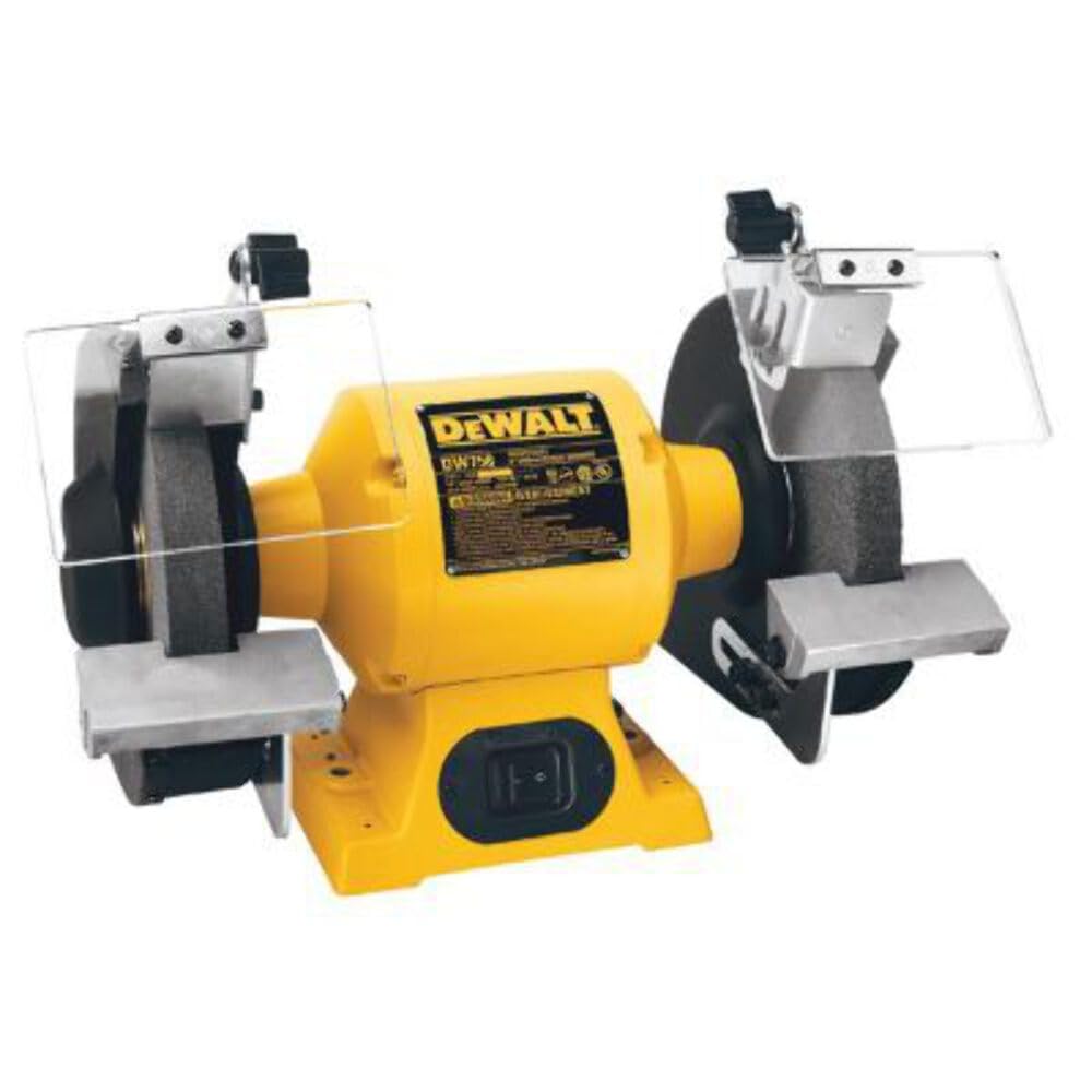 DEWALT 6 Inch Bench Grinder, 3,450 RPM (DW756)