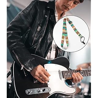 Sangle pour ukulélé,Sangle de guitare ethnique réglable,facile à utiliser et convient à la plupart des tailles de… - Les Beatles, Paul McCartney, John Lennon, RIngo Starr, George Harrison Sangle pour ukulélé,Sangle de guitare ethnique réglable,facile à utiliser et convient à la plupart des tailles de… – Image 5