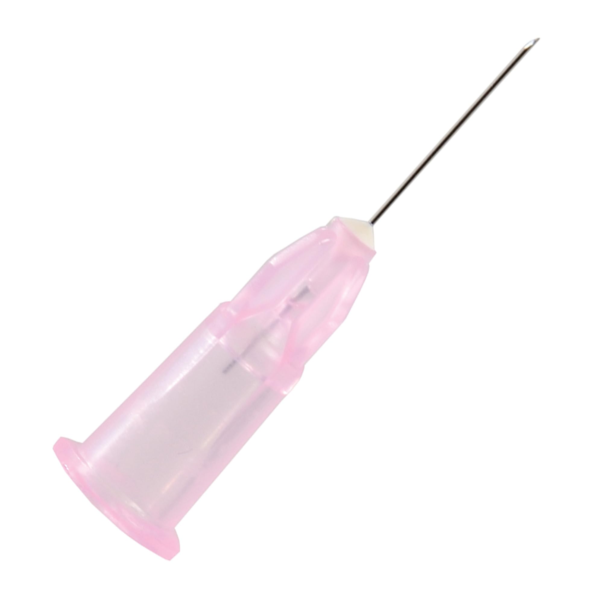 Biotekne - Sklerotherapie-Nadel Filler 32G 0,23x12mm, Meso-relle Hypodermie zum einmaligen Gebrauch, scharf, Packung mit 100 Stück, rosa, 23684