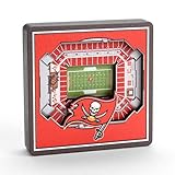 YouTheFan NFL Tampa Bay Buccaneers 3D StadiumView Magnets - Raymond James Stadium