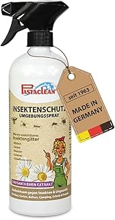 Pastaclean Insektenspray - Insektenschutz vor Mücken, Zecken, Bremsen, Stechfliegen mit Langzeitwirkung, 750ml