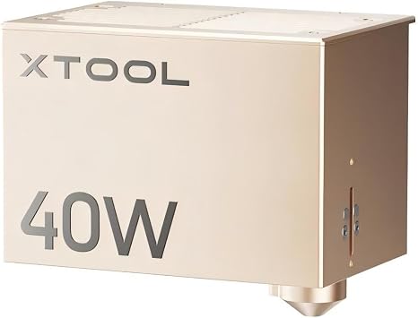 xTool S1 40W Laser Module for xTool S1 Laser Engraver, Laser Module Laser Output 40W 40000mW, High Power Cutting Efficiency, 18mm Wood, One-Pass Cut