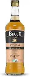 Cachaça Orgânica Sassafrás Casa Bucco 700Ml, Cachaça Fina Envelhecida Em Barris De Madeira Sassafrás, Dourado, Aroma Floral E Personalidade Marcante, Produzida Com Cana-de-Açúcar Orgânica E Processo A