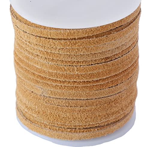 Cords Essentials Suede Lace, 1/8" x 27 Yards (Beige)