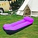 predolo Inflatable Lounger Inflatable Couch Mattress Chair Bed for Adults & Kids Hiking Gear Travel, Violet