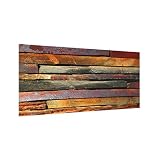 Panel antisalpicaduras para placas de cocina de 4mm vidrio templado según DIN EN 12350-1 con bordes redondeados y seguros