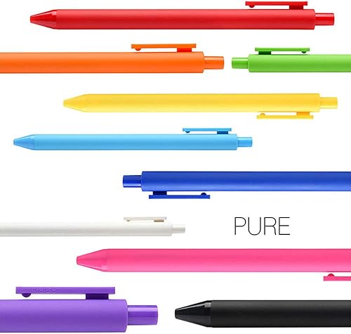 Miniatura 4 de Erofa KACO - Bolígrafos de tinta de gel retráctiles pura, varios colores, juego de bolígrafos de gel de punta fina de 0.020 in para pintura