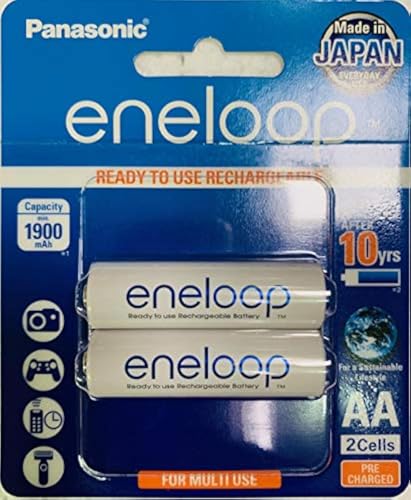 Panasonic Eneloop - Batteria Ricaricabile Aa (Batterie Precaricate 2000 Mah)