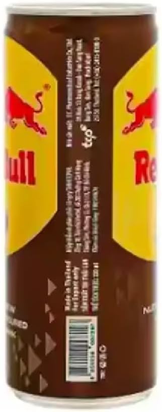 Red Bull Cold Brew Coffee Flavoured Energy Drink 24 x 250ml – Ready-to-Drink Coffee Energy Beverage, 24 Pack, 6L Total, Bulk Multipack for Home, Office & Events