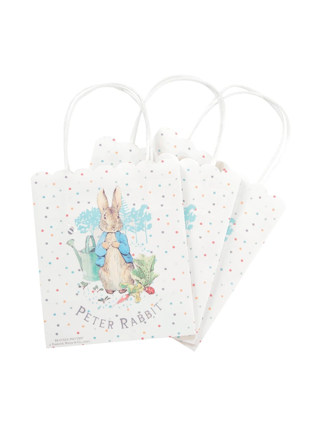 Smiffys 51600 Officially Licensed Peter Rabbit Classic Tableware Party Plates x8, Unisex Adult