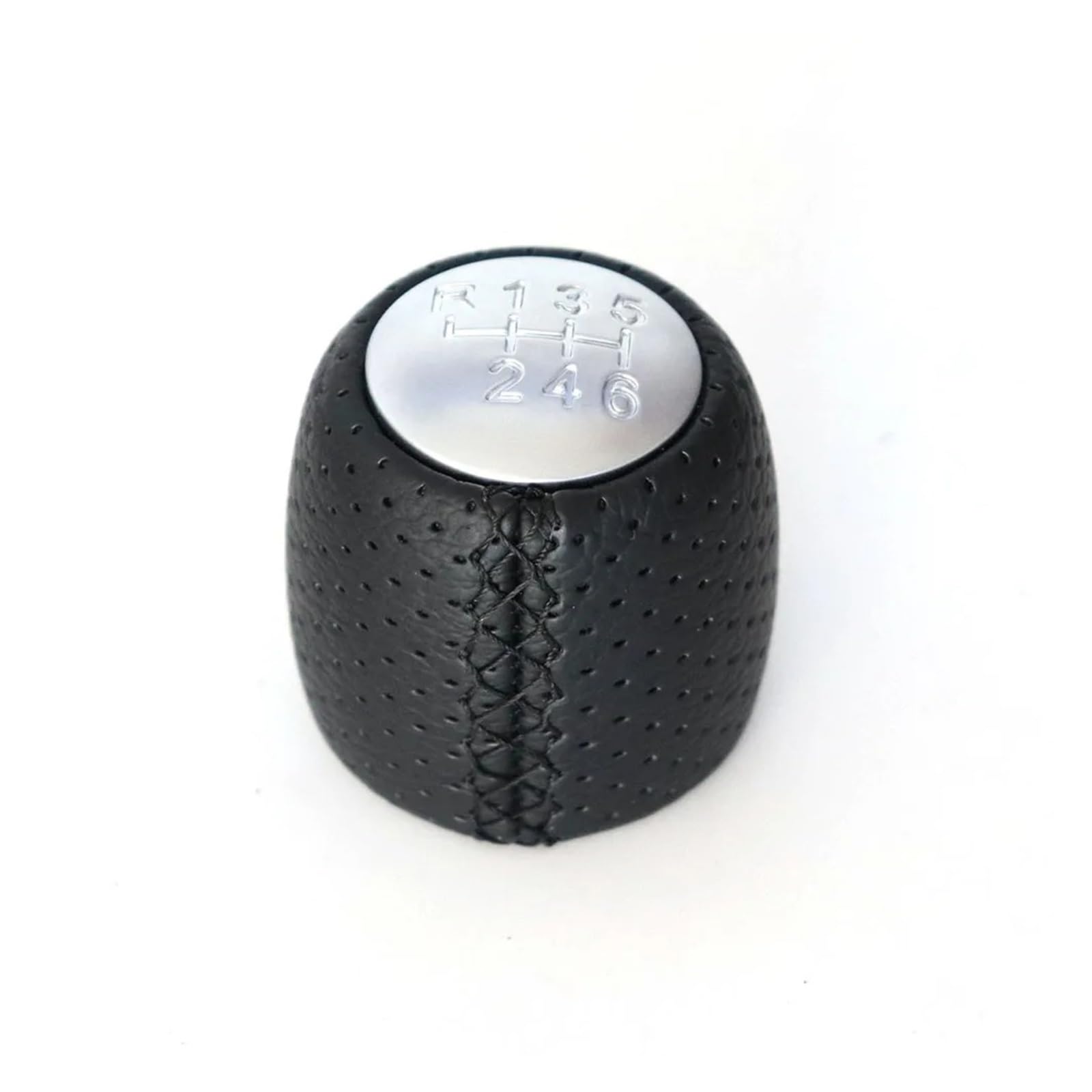 SAUANMNKTP Gearshift Knob for ALFA for Romeo Spider 2006-2011 Car Gear Shift Knob 6 Speed(6 Speed Black)