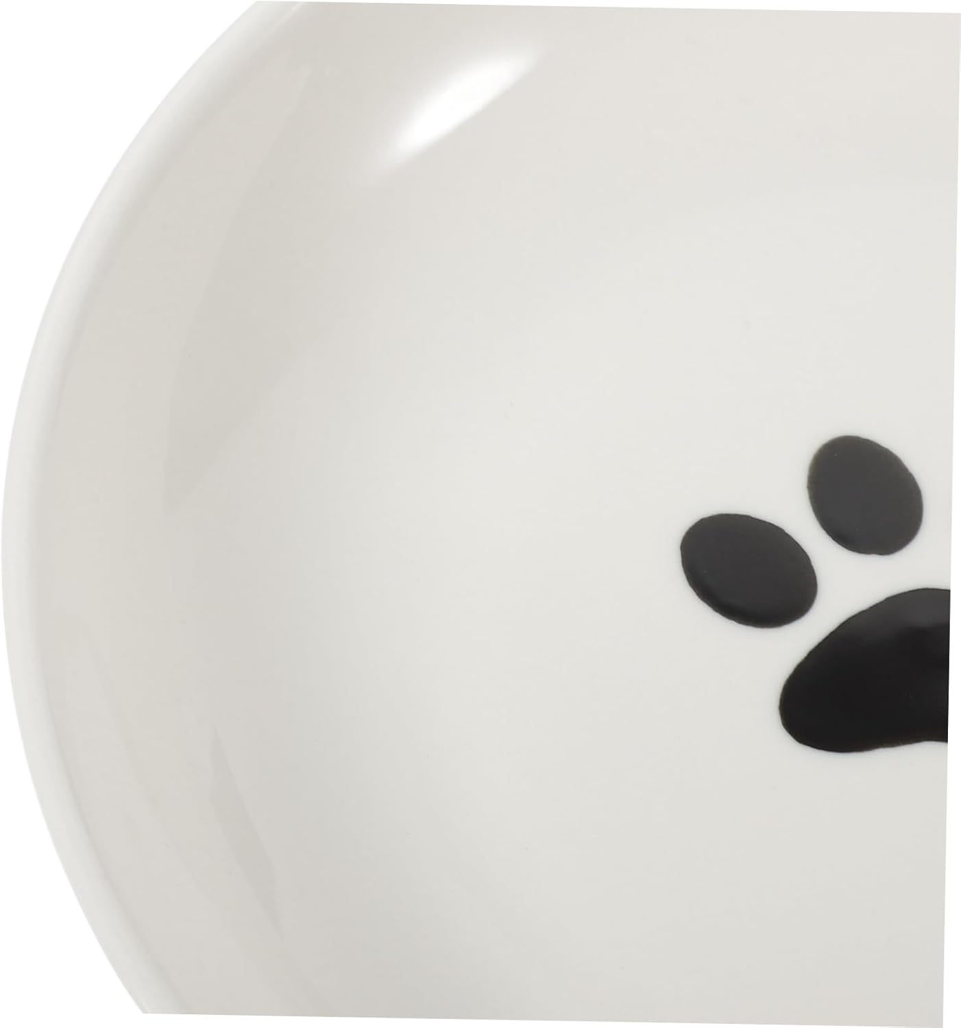 3pcs Ceramic Cat Bowls with Non-Slip Silicone Base Shallow Design for Healthy Eating Cute Feeders for Kittens and Cats Fishbone Plates Gray Silicone