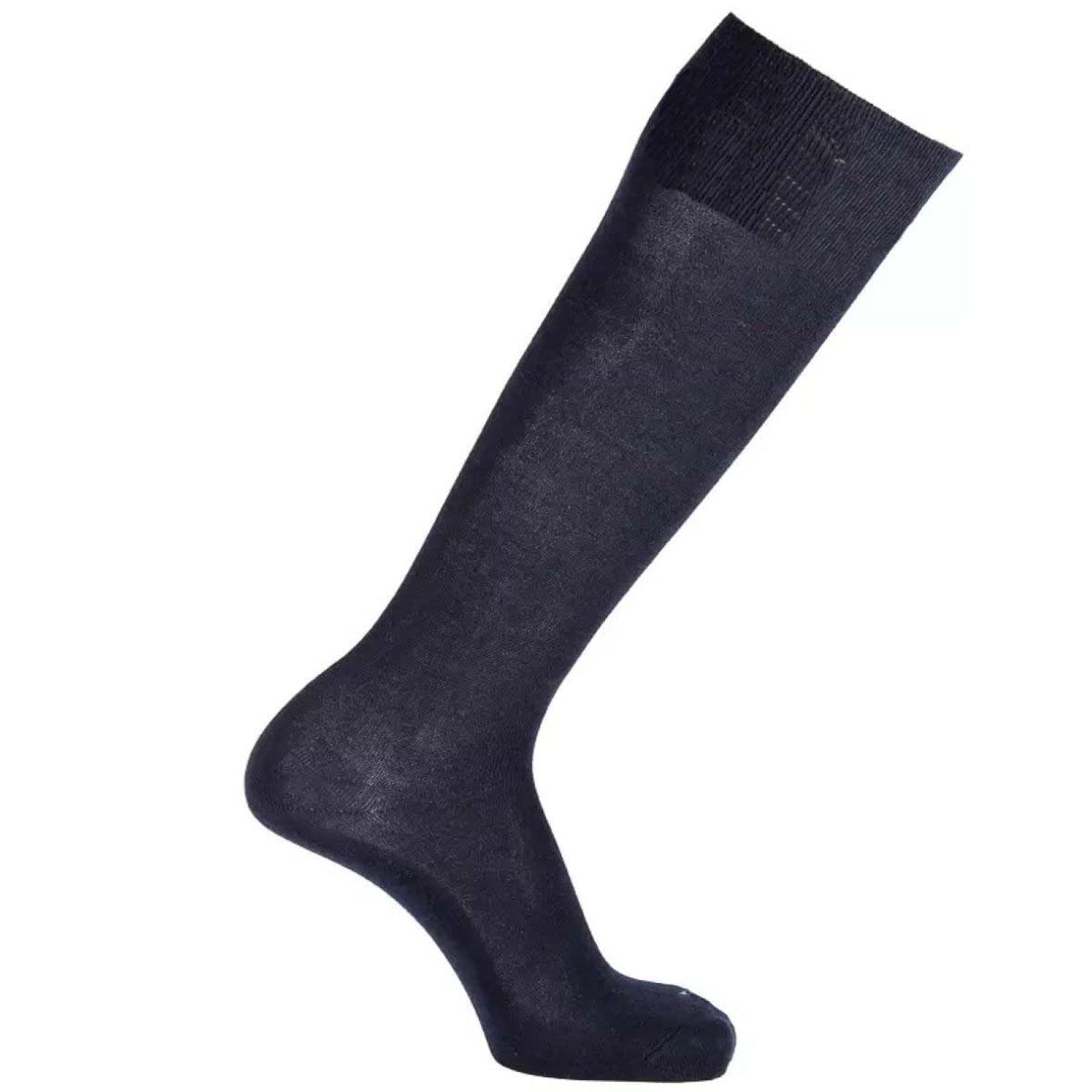 6 Paia Calza Uomo Lunga 504 ROSSI in Lana Rimagliata a Mano – Calde, Eleganti e Confortevoli, Ideali per l’Inverno – Disponibili in Nero, Antracite, Blu e Francese
