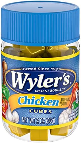 Wyler's Instant Bouillon Chicken Flavored Cubes (2 oz Jar)