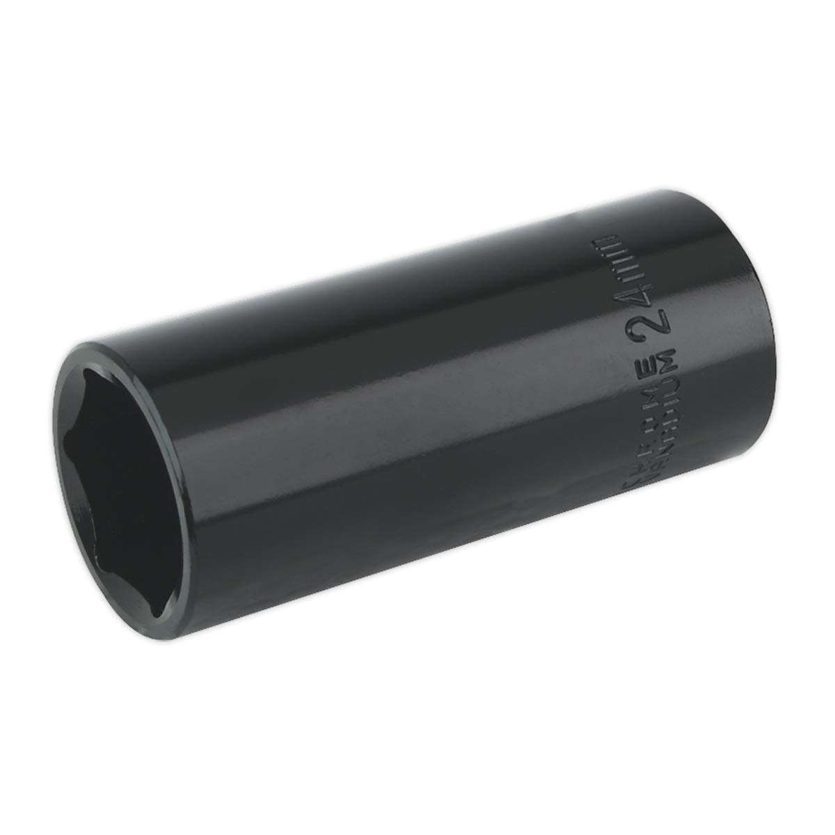 Sealey Is1224D Impact Socket 24Mm Deep 1/2Sq Drive