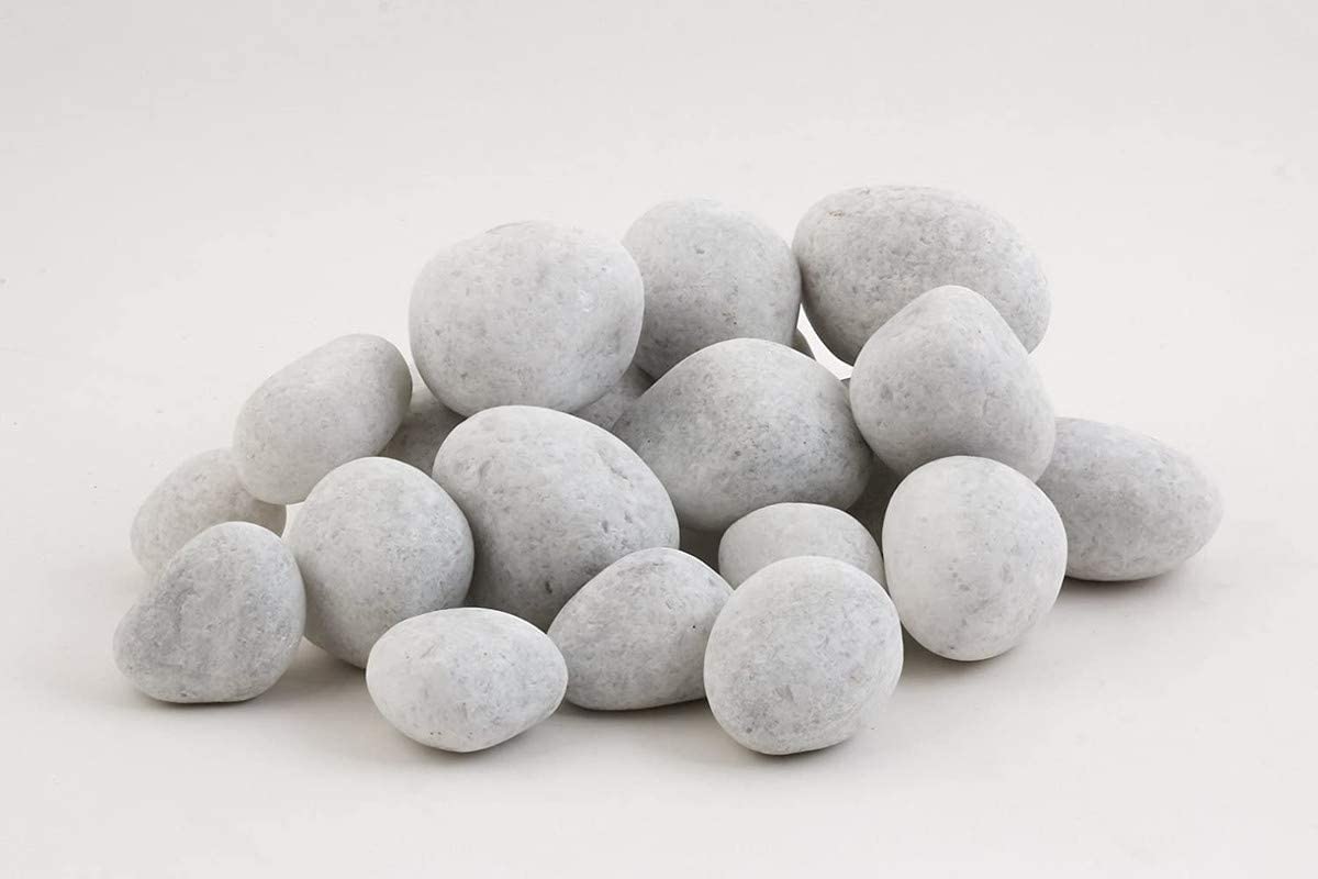Bum Bum Bhole Crystal White Pebbles for Garden & Home D?cor|Aquarium|Vase fillers|Table Landscaping and Garden Stones 50kg (50-75 mm, Crystal White) (B09NDTF5KZ) Amazon Price History, Amazon Price Tracker