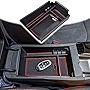 TACOBRO Center Console Organizer Compatible with Hyundai Sonata 2020 2021 2022 2023 Accessories, Sonata N-Line/Limited Insert Tray Secondary Storage Armrest Box ABS Red