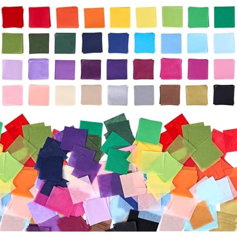 Shindel 7200 Sheets Rainbow Tissue Paper Cover