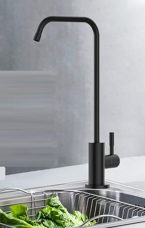 Image of B Backline Stainless Steel 304 Grade Ro Water Purifiers Tap /Faucet | 360 Rotatable Ro Tap | Clean Drinking Water Purifier Filter Faucet (Black Matt)