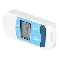 Vista 3 de Fydun Registrador de datos de temperatura USB IP67 32000 lecturas registrador de datos de temperatura para cadena de frío para el hogar, estudio