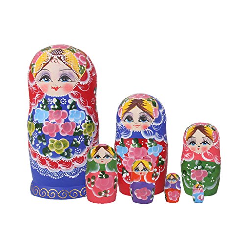 Poupée matriochka russe de conte de fées vintage de 15 pièces, signée, 11 - Canada