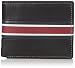 Tommy Hilfiger Men's Bolton Double Billfold Wallet, Black, One Size